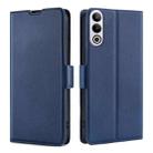 For OnePlus Ace 3V 5G Ultra-thin Voltage Side Buckle Horizontal Flip Leather Phone Case(Blue) - 1