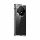 For Honor Magic V5 6D Electroplating PC Shockproof Phone Case(Black) - 2