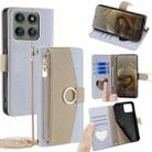 For Motorola Edge 60 Pro 5G Crossbody Litchi Texture Leather Phone Case(Blue) - 1