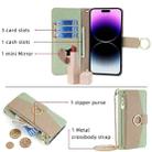 For OPPO A9 2020 / A11x / A5 2020 Crossbody Litchi Texture Leather Phone Case(Green) - 3
