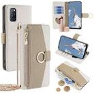 For OPPO A52 Crossbody Litchi Texture Leather Phone Case(White) - 1