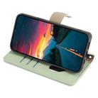 For OPPO Reno13 F 5G / 4G Crossbody Litchi Texture Leather Phone Case(Green) - 3