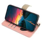 For OPPO Reno13 F 5G / 4G Crossbody Litchi Texture Leather Phone Case(Pink) - 3