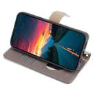 For OPPO A5 Pro 5G Global Crossbody Litchi Texture Leather Phone Case(Grey) - 3