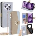 For OPPO Find X8s+ 5G Crossbody Litchi Texture Leather Phone Case(Blue) - 1