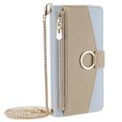 For OnePlus Ace 5 / Ace 5 Pro Crossbody Litchi Texture Leather Phone Case(Blue) - 2