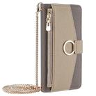 For vivo X200 Pro 5G Crossbody Litchi Texture Leather Phone Case(Grey) - 2