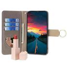 For vivo V50 5G Crossbody Litchi Texture Leather Phone Case(Grey) - 3