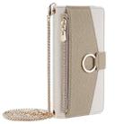 For vivo V50 5G Crossbody Litchi Texture Leather Phone Case(White) - 2