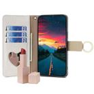 For vivo V50 5G Crossbody Litchi Texture Leather Phone Case(White) - 3
