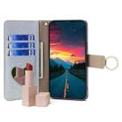 For vivo V50 Lite 5G Crossbody Litchi Texture Leather Phone Case(Blue) - 3