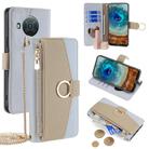For Nokia X10 / X20 Crossbody Litchi Texture Leather Phone Case(Blue) - 1