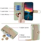 For Honor 30 Pro Crossbody Litchi Texture Leather Phone Case(Green) - 3