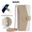 For Honor 30 Pro Crossbody Litchi Texture Leather Phone Case(White) - 2