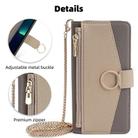 For Honor X5 4G Crossbody Litchi Texture Leather Phone Case(Grey) - 2