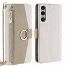 For Sony Xperia 1 VI Crossbody Litchi Texture Leather Phone Case(White) - 1