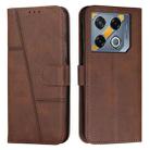 For Infinix GT 20 Pro Stitching Calf Texture Buckle Leather Phone Case(Brown) - 1