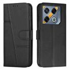 For Infinix GT 20 Pro Stitching Calf Texture Buckle Leather Phone Case(Black) - 1