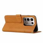 For Infinix Note 50 4G / 50 Pro 4G Stitching Calf Texture Buckle Leather Phone Case(Yellow) - 3