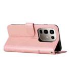 For Infinix Note 50 4G / 50 Pro 4G Stitching Calf Texture Buckle Leather Phone Case(Pink) - 3