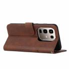 For Infinix Note 50 4G / 50 Pro 4G Stitching Calf Texture Buckle Leather Phone Case(Brown) - 3