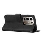 For Infinix Note 50 4G / 50 Pro 4G Stitching Calf Texture Buckle Leather Phone Case(Black) - 3