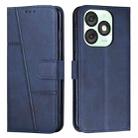 For itel A50 Stitching Calf Texture Buckle Leather Phone Case(Blue) - 1