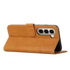 For itel A95 5G Stitching Calf Texture Buckle Leather Phone Case(Yellow) - 3