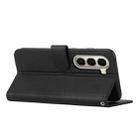 For itel A95 5G Stitching Calf Texture Buckle Leather Phone Case(Black) - 3