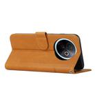 For vivo Y39 5G Global Stitching Calf Texture Buckle Leather Phone Case(Yellow) - 3