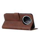 For vivo Y39 5G Global Stitching Calf Texture Buckle Leather Phone Case(Brown) - 3