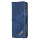 For Samsung Galaxy S10 Plus Matching Color Crocodile Texture Horizontal Flip PU Leather Case with Wallet & Holder & Card Slots(Blue) - 2