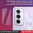 For OPPO Reno12 Pro 5G China imak Integrated Rear Camera Lens Tempered Glass Film - 2