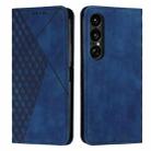 For Sony Xperia 1 VII Diamond Splicing Skin Feel Magnetic Leather Phone Case(Blue) - 1