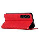 For Sony Xperia 1 VII Diamond Splicing Skin Feel Magnetic Leather Phone Case(Red) - 3