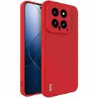 For Xiaomi 14 5G imak UC-4 Series Straight Edge TPU Phone Case(Red) - 1