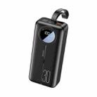 Yesido YP42 30000mAh Dual USB + Type-C Digital Display Fast Charging Power Bank(Black) - 1