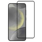For Samsung Galaxy S25+ 5G Full Glue Screen Tempered Glass Film, Support Fingerprint Unlocking - 1