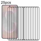 For Samsung Galaxy S25 Edge 5G 25pcs Full Glue Screen Tempered Glass Film, Support Fingerprint Unlocking - 1