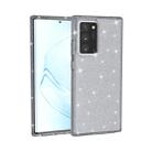 For Samsung Galaxy Note20 Ultra Shockproof Terminator Style Glitter Powder Protective Case(Grey) - 1