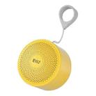 EWA A124 Portable Mini TWS Bluetooth Speaker Outdoor IPX5 Waterproof Subwoofer(Yellow) - 1