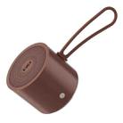 EWA A127 Outdoor IPX5 Waterproof Portable Mini TWS Wireless Bluetooth Speaker(Brown) - 1