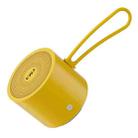 EWA A127 Outdoor IPX5 Waterproof Portable Mini TWS Wireless Bluetooth Speaker(Yellow) - 1