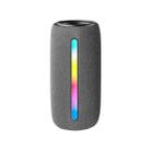 L12 Colorful LED Wireless Bluetooth-compatible Portable Speaker(Grey) - 1