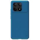 For Xiaomi Redmi K70E / Poco X6 Pro 5G NILLKIN Frosted PC Phone Case(Blue) - 1