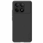 For Xiaomi Redmi K70E / Poco X6 Pro 5G NILLKIN Frosted PC Phone Case(Black) - 1