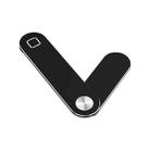 Multifunctional Portable Folding Magnetic Aluminum Alloy Phone Holder(Black) - 1