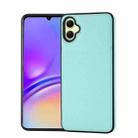 For Samsung Galaxy A05 Litchi Pattern Stitched Side-mounted Phone Case(Mint Green) - 1