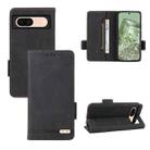 For Google Pixel 8a Magnetic Clasp Leather Phone Case(Black) - 1