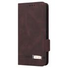 For Google Pixel 9 Pro XL Magnetic Clasp Leather Phone Case(Brown) - 2